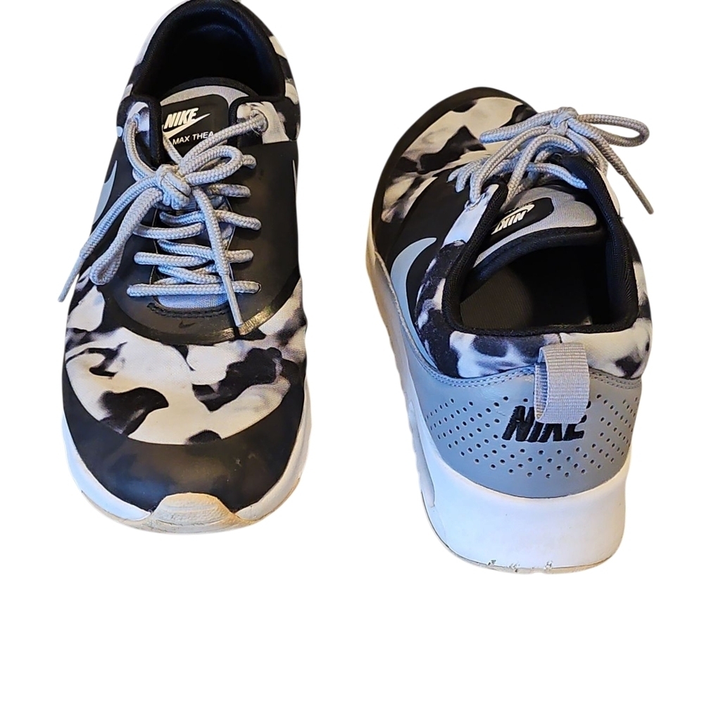 Nike Air Max Thea N7 Black/White Camo Sneakers - Picture 5 of 6